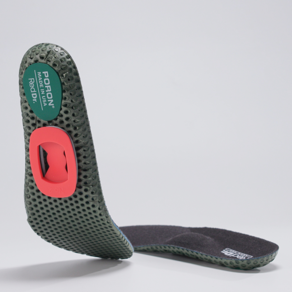 레드닥터 아치패드 기능성 깔창 아치 평발 요족 족저근막 자세 교정 오솔라이트 자동 발 마사지 깔창