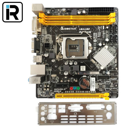 바이오스타 [중고]H81MDV5 인텔 H81 4세대 바이오스타 1150 메인보드