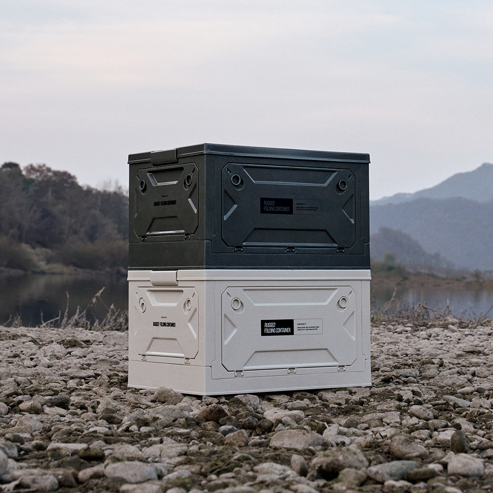 벤딕트 캠핑박스 트렁크 폴딩박스 카고 수납 50L 러기드 단품