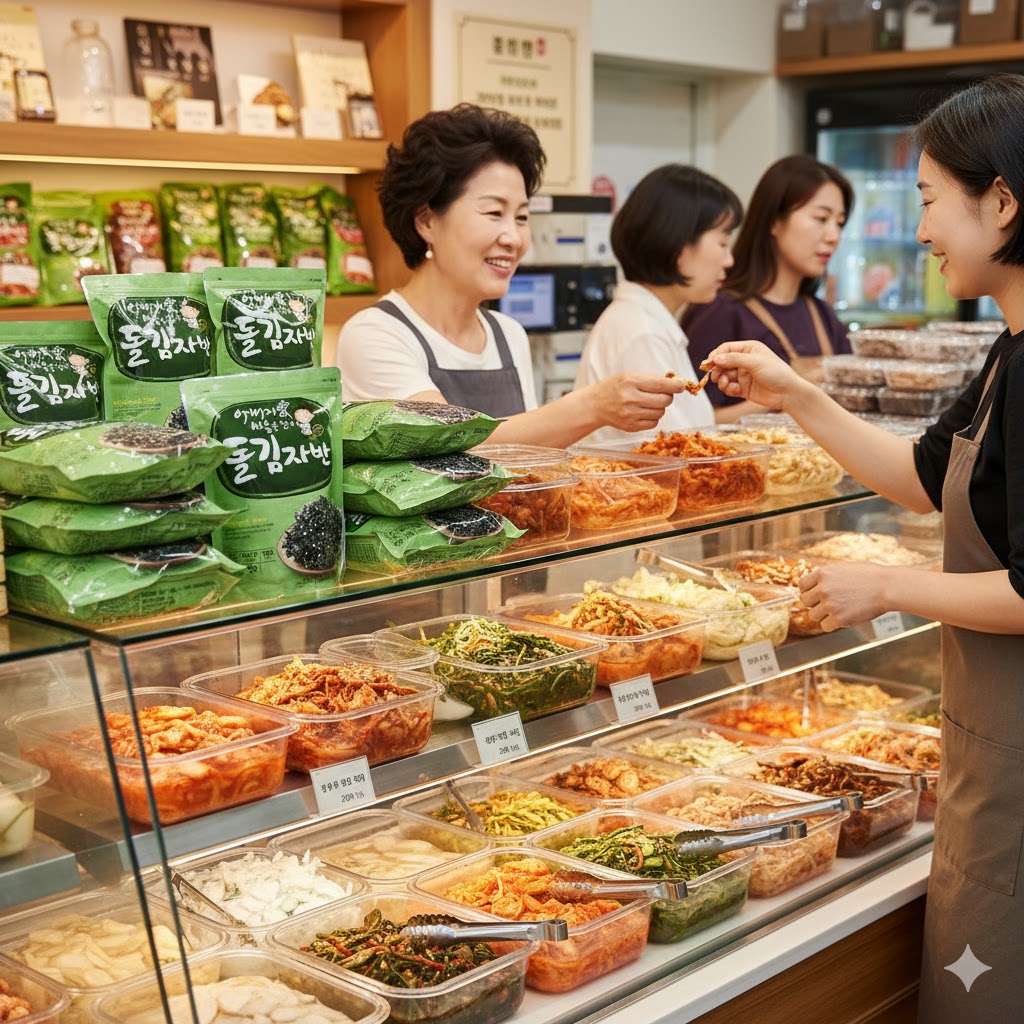 명식품본사 돌김자반 [소포장] 반찬 자반볶음 70g, 2개 - 상세 이미지 4