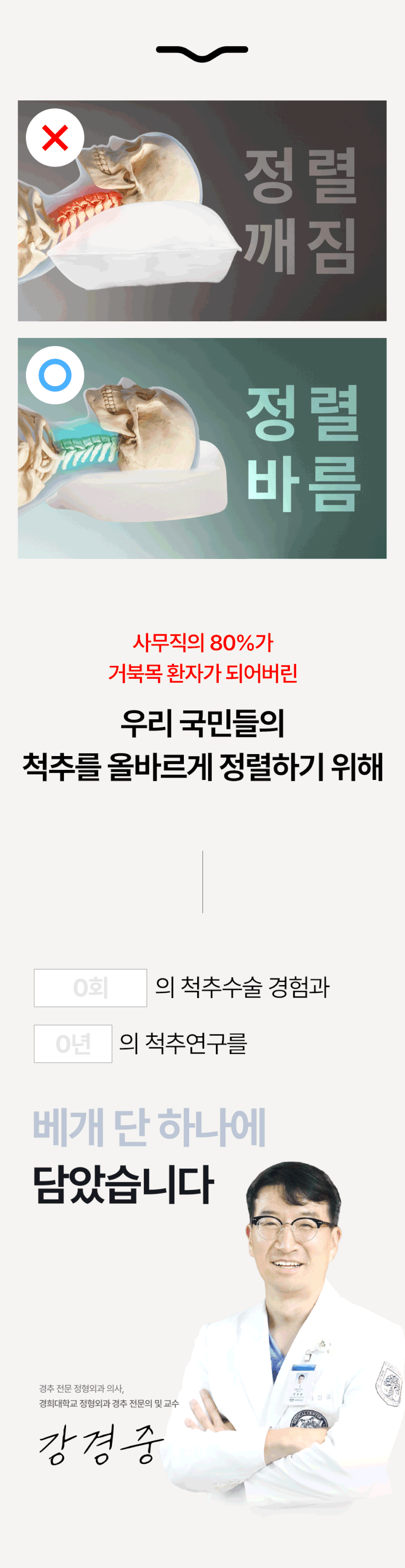 경추베개 거북목 일자목 목디스크 낮은 베개 숙면 Type S 판매처 상세 정보 이미지 4