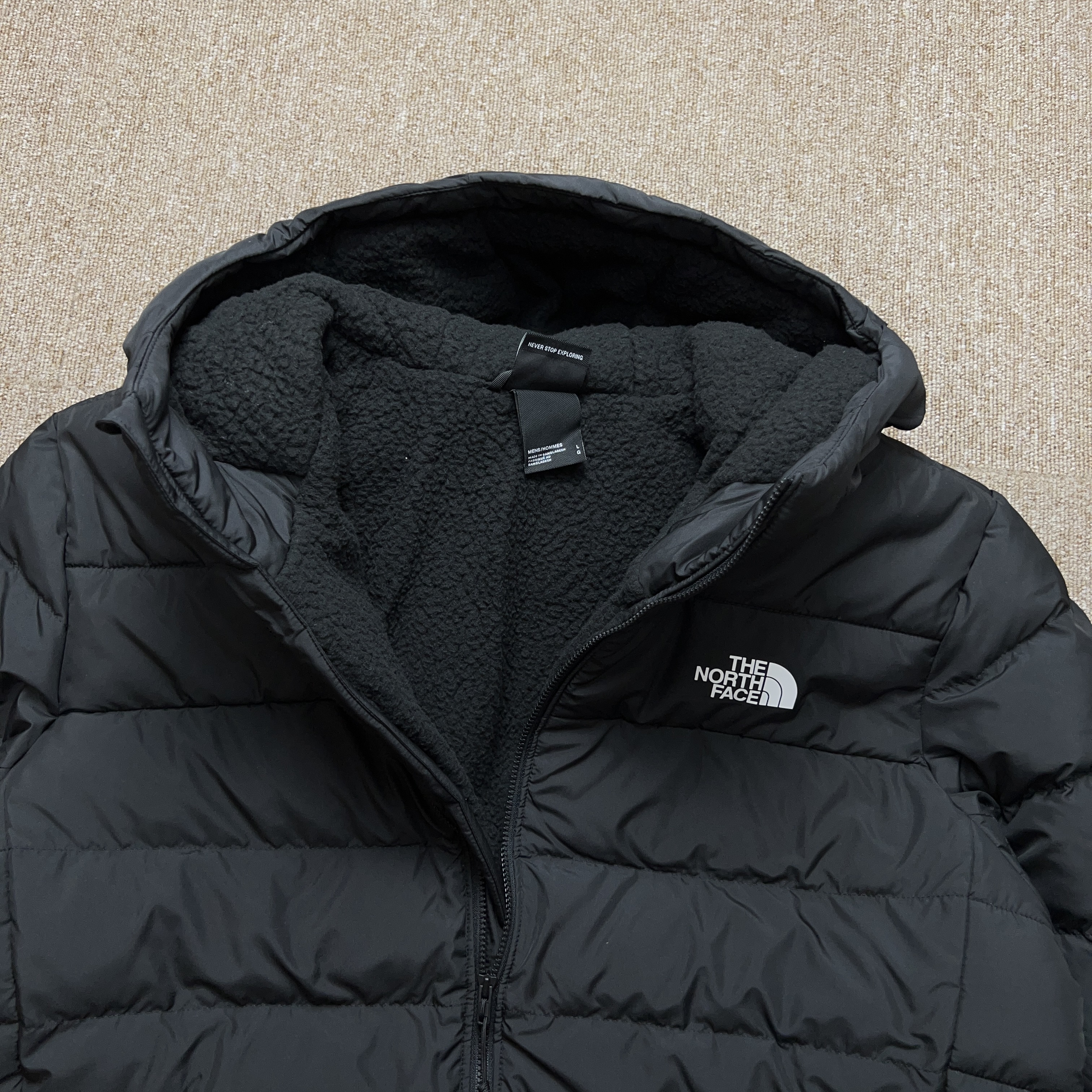 노스페이스 후드 패딩 아콘카구아 기모 25FW