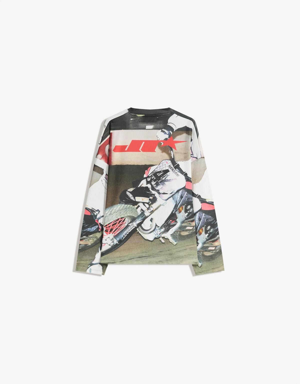 버쉬카 BMX 혼다 그래픽 메쉬 긴팔 티셔츠 8119/217 MULTICOLORED - 상세 이미지 2