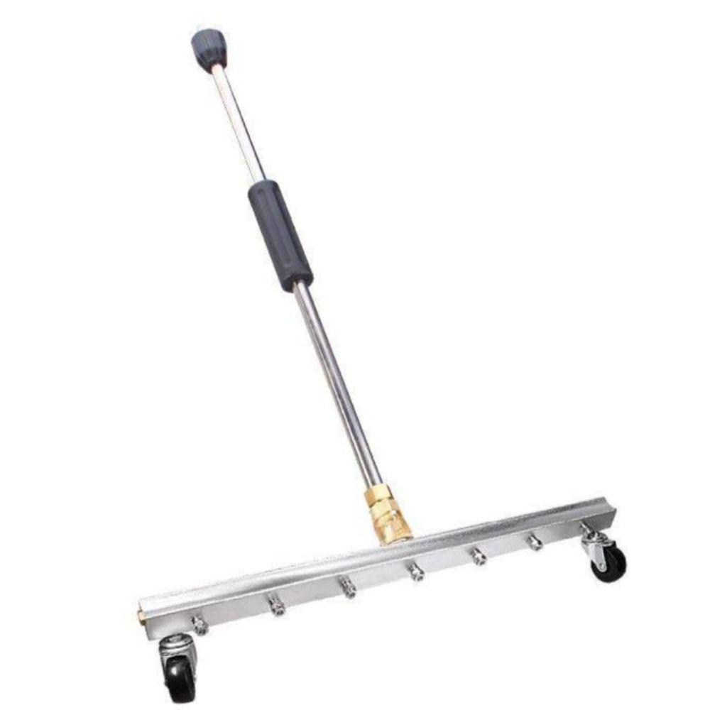고압 세척 노즐 바닥 세차기 하부 청소 자동차 세차건 53CM 빠른 연결 33CM 청소 세트 - 상품 이미지