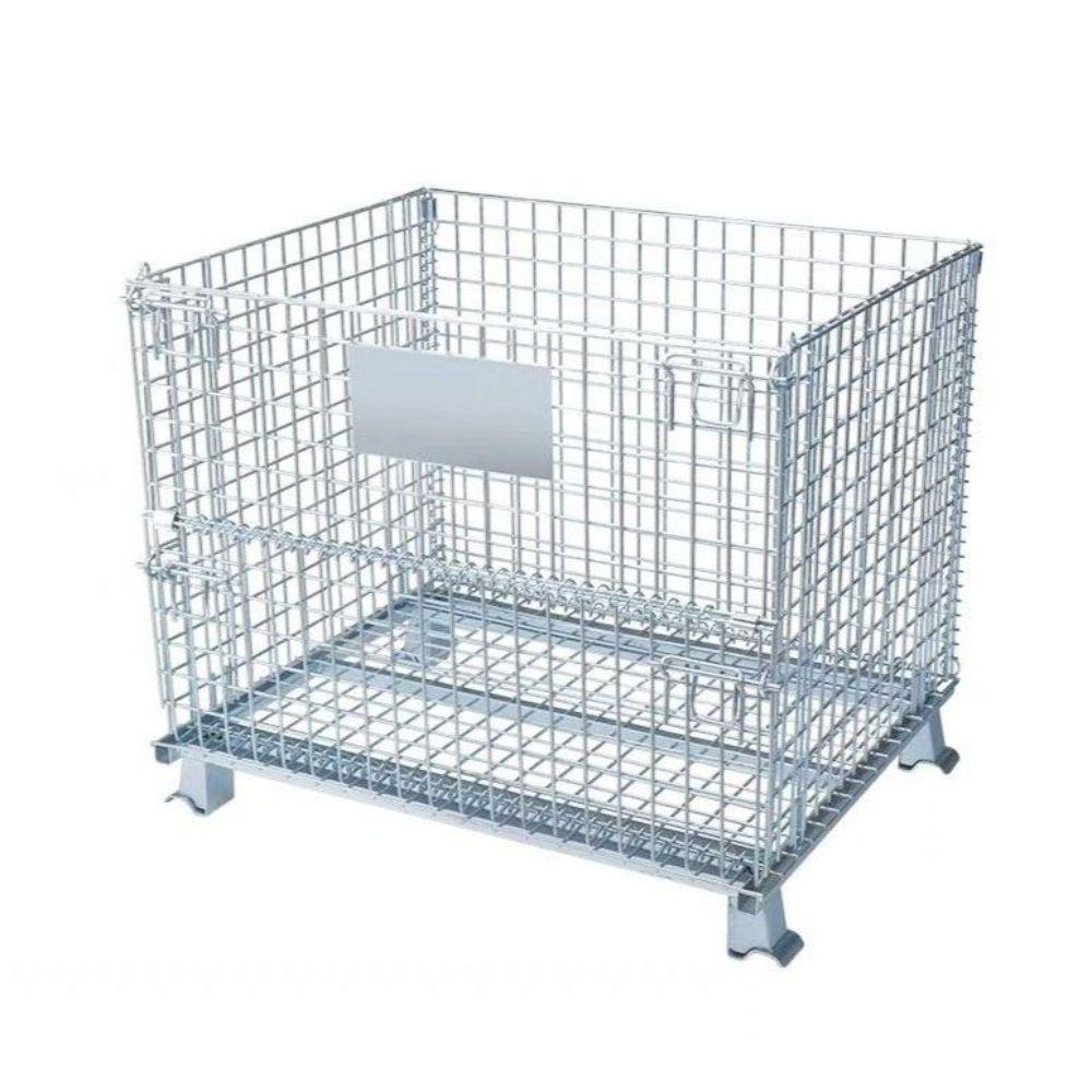 망카트 철망 파렛트 창고 메쉬 철제 접이식 운반 박스 A-5 800x600x640mm - 상품 이미지
