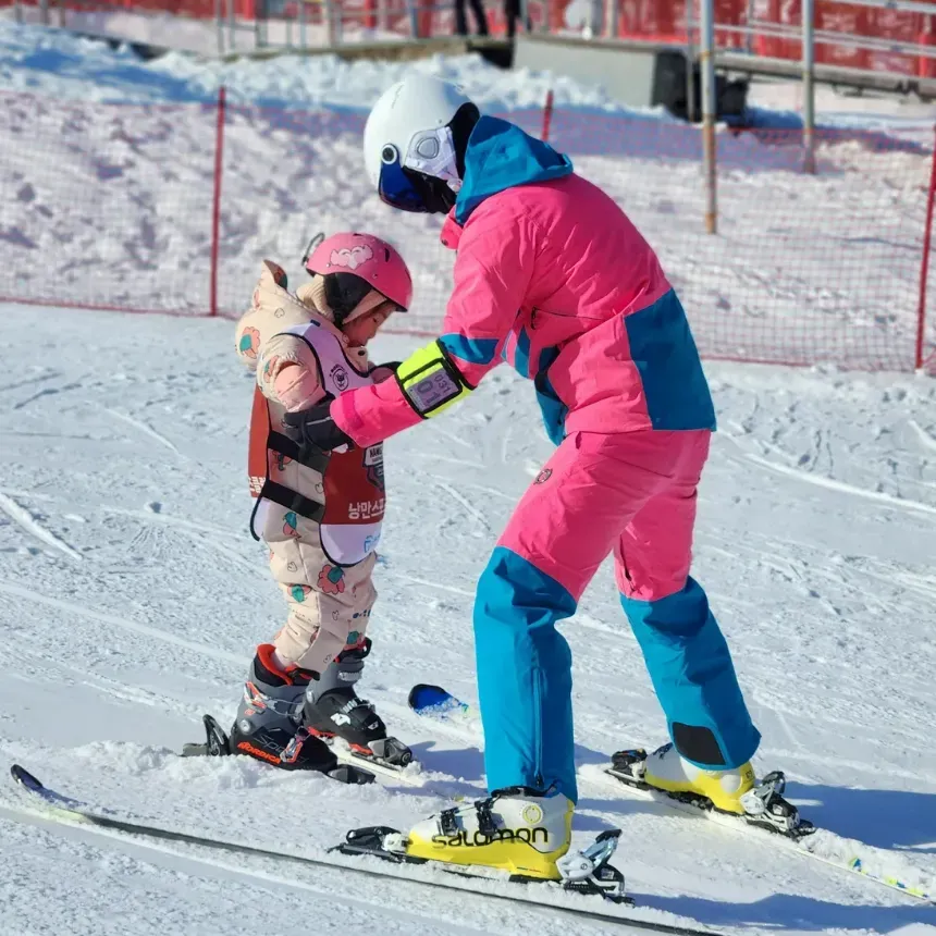 키즈전문 지산리조트 스키강습 유아 초등 어린이 레슨 겨울방학 이천 스키장