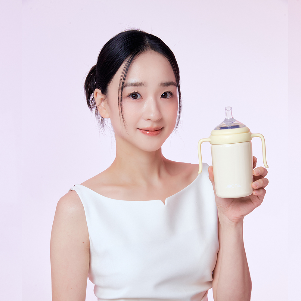 주니 스테인리스 빨대컵 2세대 240ml 뚜껑일체형 - 상세 이미지 3