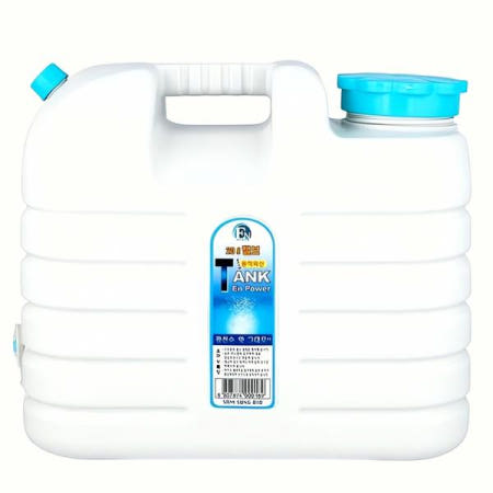 국산 약수터 물통 말통 밸브형 20L 생수 텀블러 보온병 정수기 정수 필터 음수 샘물