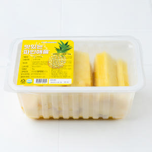 푸드팩토리 맛있는 파인애플 스틱형 1kg 컷팅파인애플 미니파인애플 맛있게 먹은 솔직 후기 - 상품 이미지 2