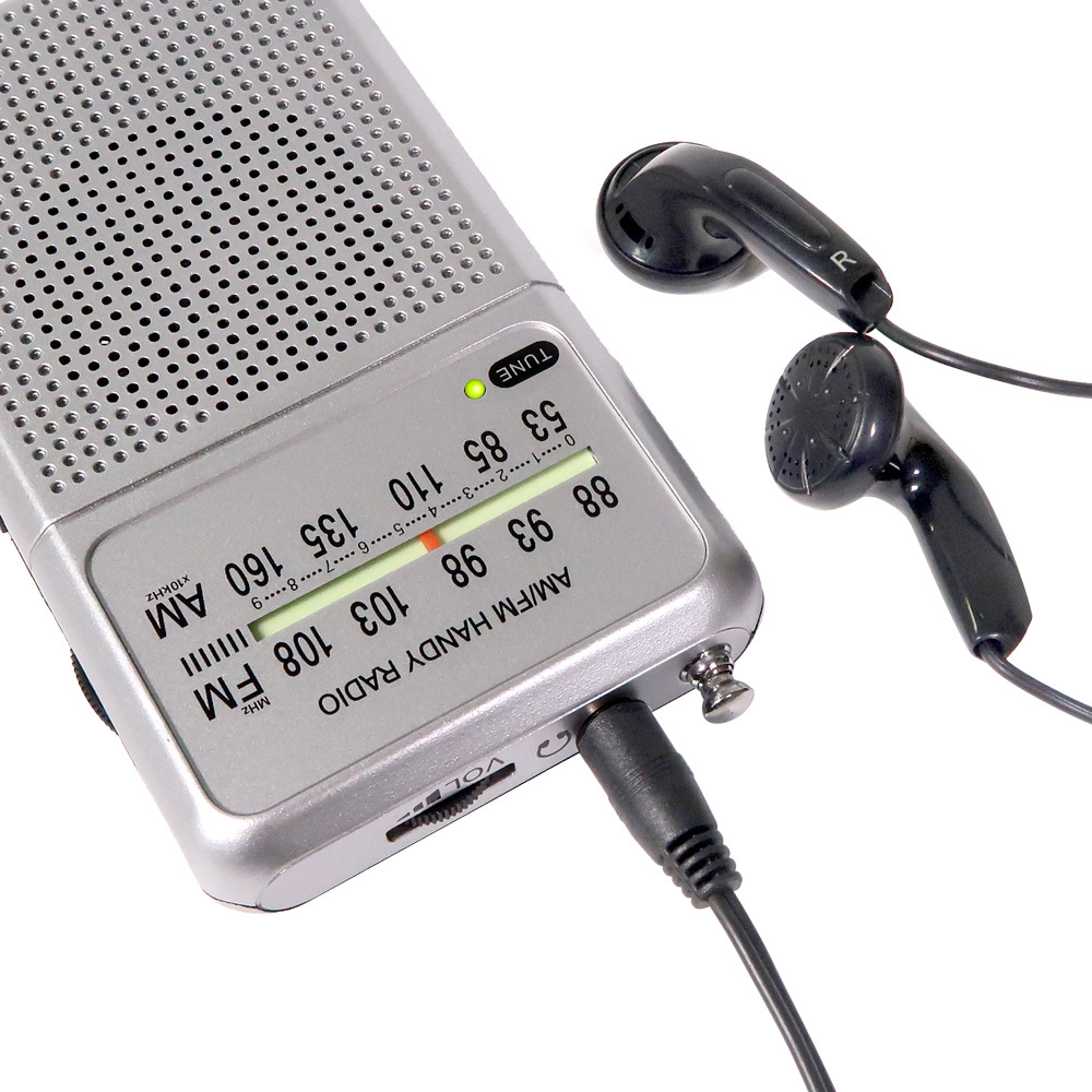 수신율 좋은 재난 비상용 휴대용 라디오 CXPR50 FM AM 캠핑 등산 낚시 이어폰포함 이미지 7