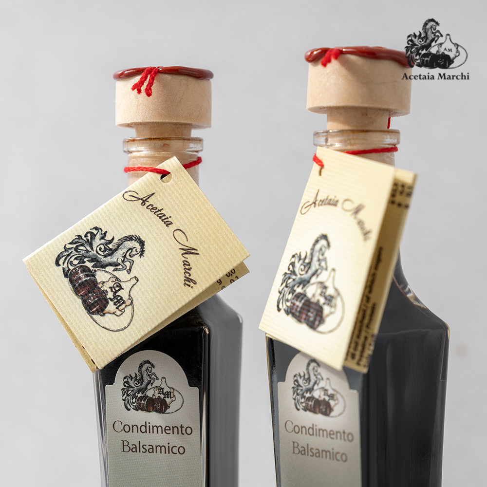 올리오올리바 마르치 리제르바16 & 30 콘디멘토 고급 발사믹 식초 40ml,2병 선물세트 - 상세 이미지 4