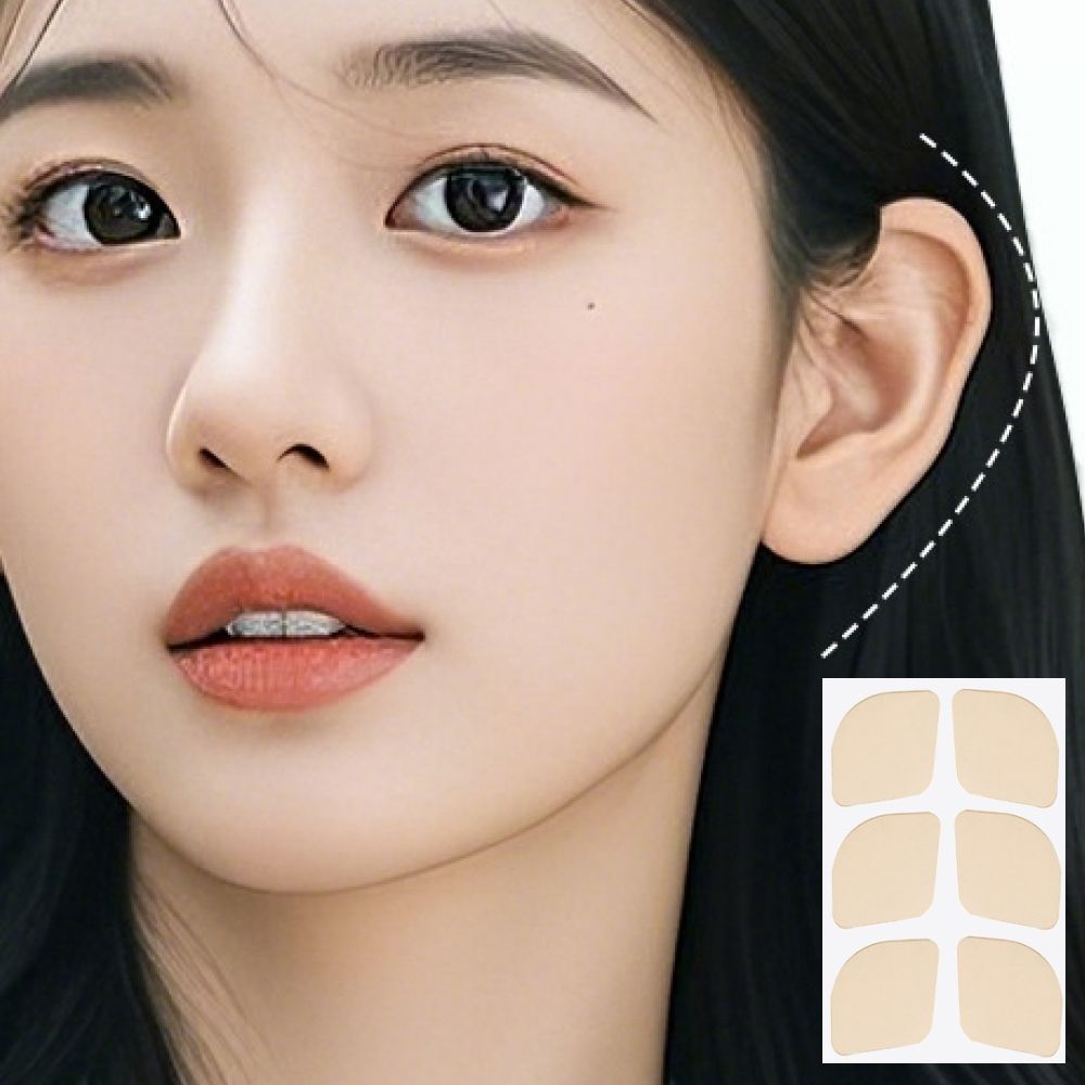누운 귀 테이프 요정 엘프 귀 세우는 스티커 필러 셀프 성형 교정 테이프 리프팅 - 상품 이미지