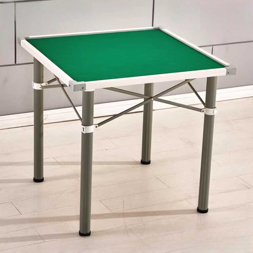 폴딩 마작 테이블 접이식 오락 게임용 휴대 보드판 A형 80x80cm - 상품 이미지