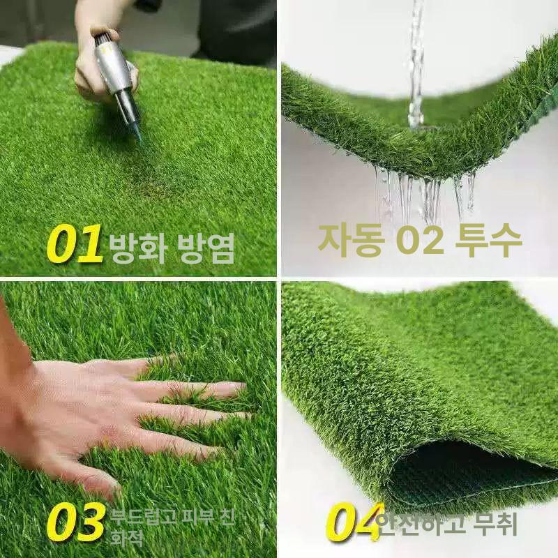 인조잔디 롤매트 축구장 운동장 옥상 테라스 바닥시공용 - 상세 이미지 2
