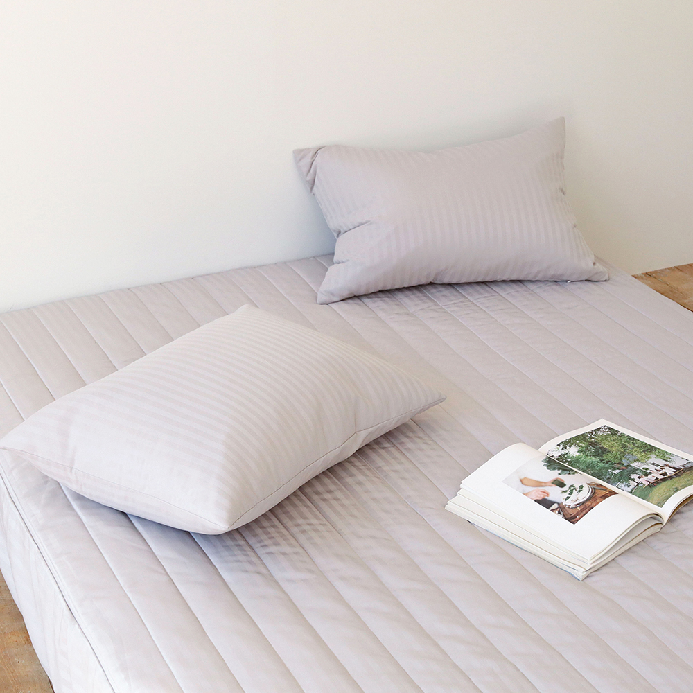 프리즈 먼지없는 호텔이불 광폭 마이크로 도비 스트라이프 항균 사계절 차렵이불 SS