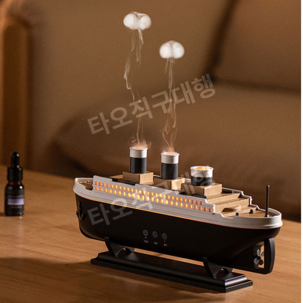 해파리가습기 침실 조명 가정용 저소음 미니 탁상 원룸 무드등 가습기 책상 소형 - 상품 이미지