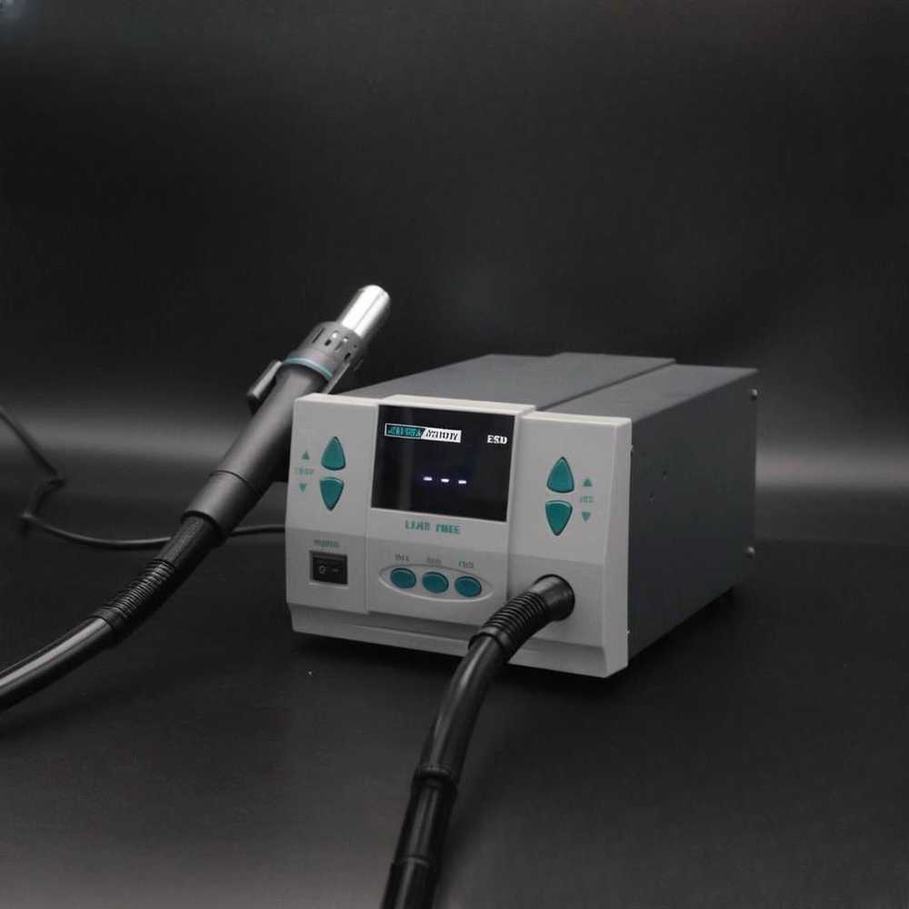 납 제거기 전자기판 수리용 납땜 흡입 디솔더링기 AIFEN 861dw 에어건 - 상품 이미지