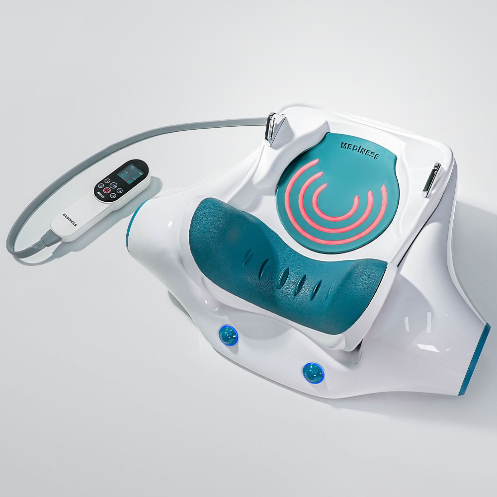 거북목 교정기 및 목견인기 목디스크 치료기 넥필 MDM-3577 제품 이미지