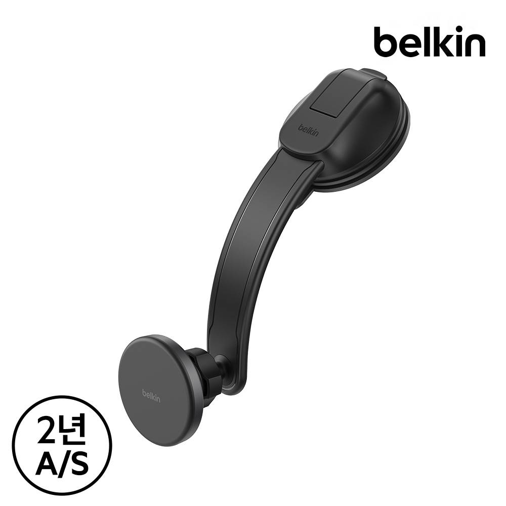 벨킨 Qi2 15W 차량용 고속 무선 충전기 대시보드 마그네틱 충전 거치대 WIC011