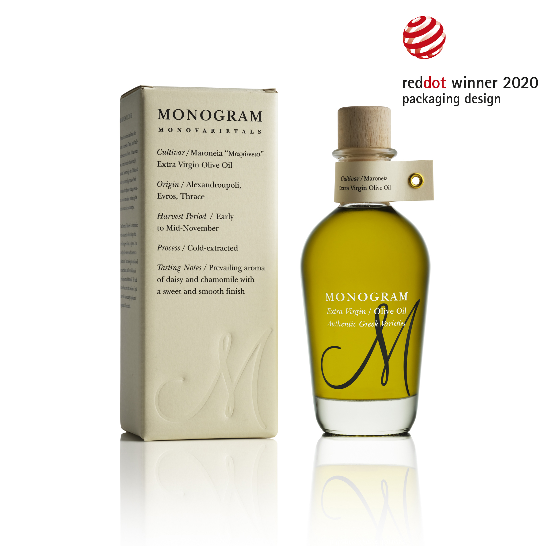 모노그램 엑스트라버진 올리브 오일 마로네이아Maroneia 250ml - 메인 이미지