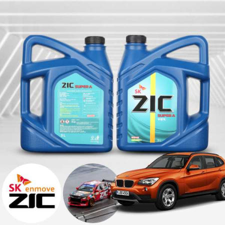 [자체제작]BMW E84 X1 (10~15) 25d (N47) ZIC 지크 SUPER A 부동액 3L 1병 냉각수 자동차 엔진부동액 녹방지 고성능 EG 쿨런트