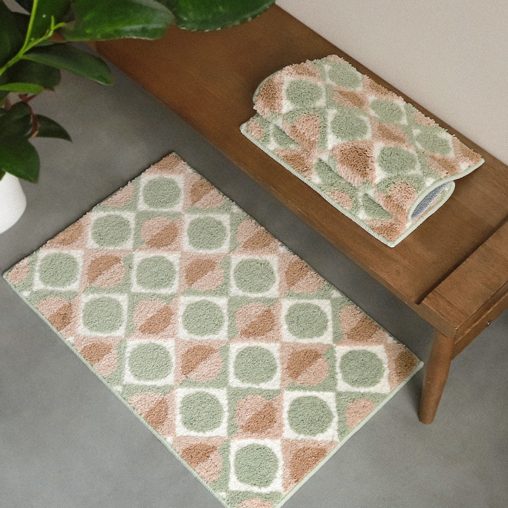 블루 익스팬스 발매트 50x80 (대) 인테리어 포인트 러그 - 상세 이미지 5