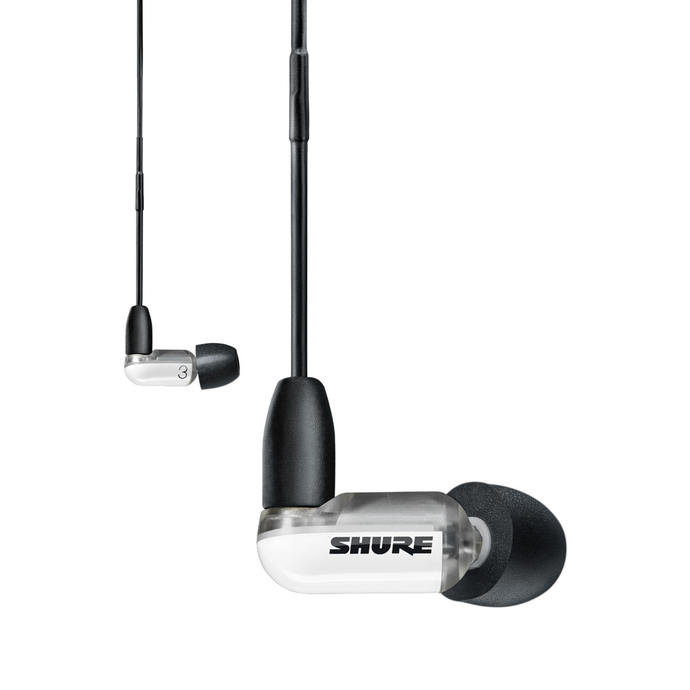 [SHURE] 슈어 AONIC 3 슈어 사운드 아이솔레이팅 이어폰 (화이트) - 상세 이미지 2