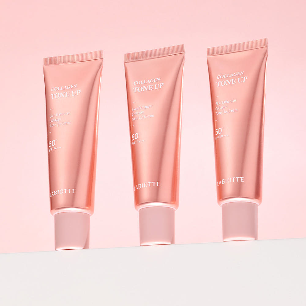 라비오뜨 스킨 인핸서 콜라겐 톤 업 크림 핑크 40ml SPF50+PA+++ (+톤업 크림 10ml)