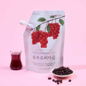 저당 무설탕 순수오미자즙 문경 오미자청 티위드미 400g, 1개 맛있게 먹은 솔직 후기 - 상품 이미지 1