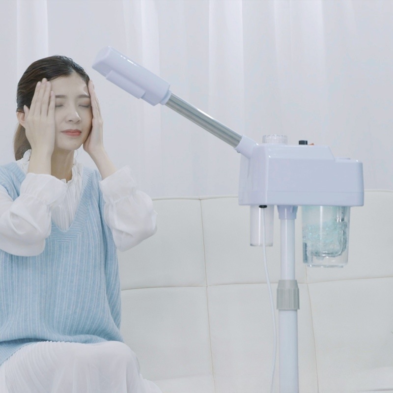 페이스스티머 헤어 얼굴 스팀기 피부 스팀 보습 미용 팩 나노 관리실 전용 분사기 - 상세 이미지 4