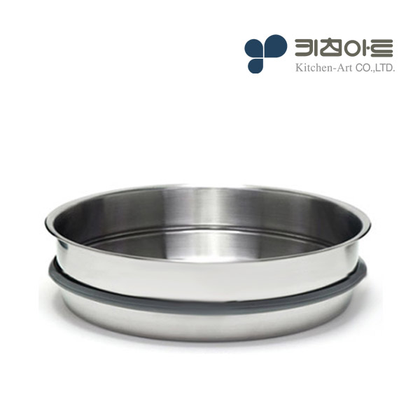 키친아트 스텐304 스티머 찜기 찜판 채반 30cm - 상품 이미지
