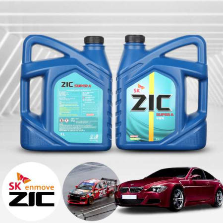 [자체제작]M6(E63)(05~10) ZIC 지크 SUPER A 부동액 3L 1병 냉각수 자동차 엔진부동액 녹방지 고성능 EG 쿨런트