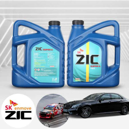 [자체제작]벤츠 E320 W212 (M112) ZIC 지크 SUPER A 부동액 3L 1병 냉각수 자동차 엔진부동액 녹방지 고성능 EG 쿨런트