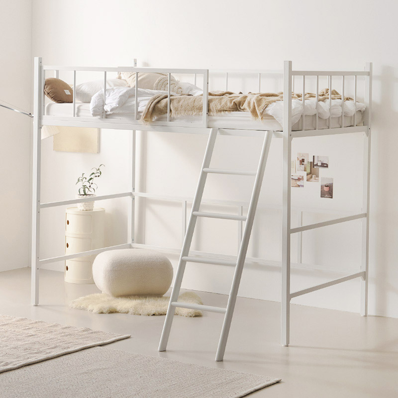 e스마트 프라임 철제 2층 성인 벙커침대 SS A타입 화이트