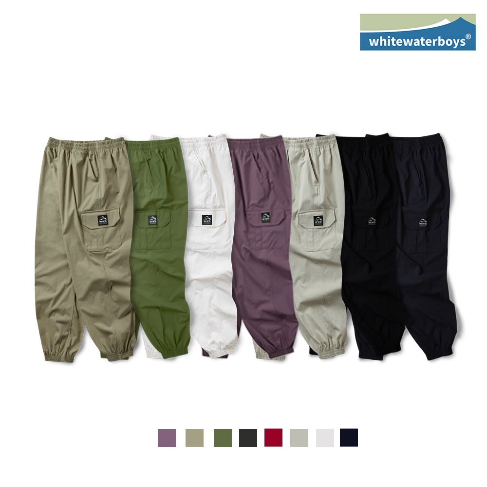 [화이트워터보이즈] 세상편한 조거팬츠 와이드핏 기능성 나일론 소재 제품 이미지