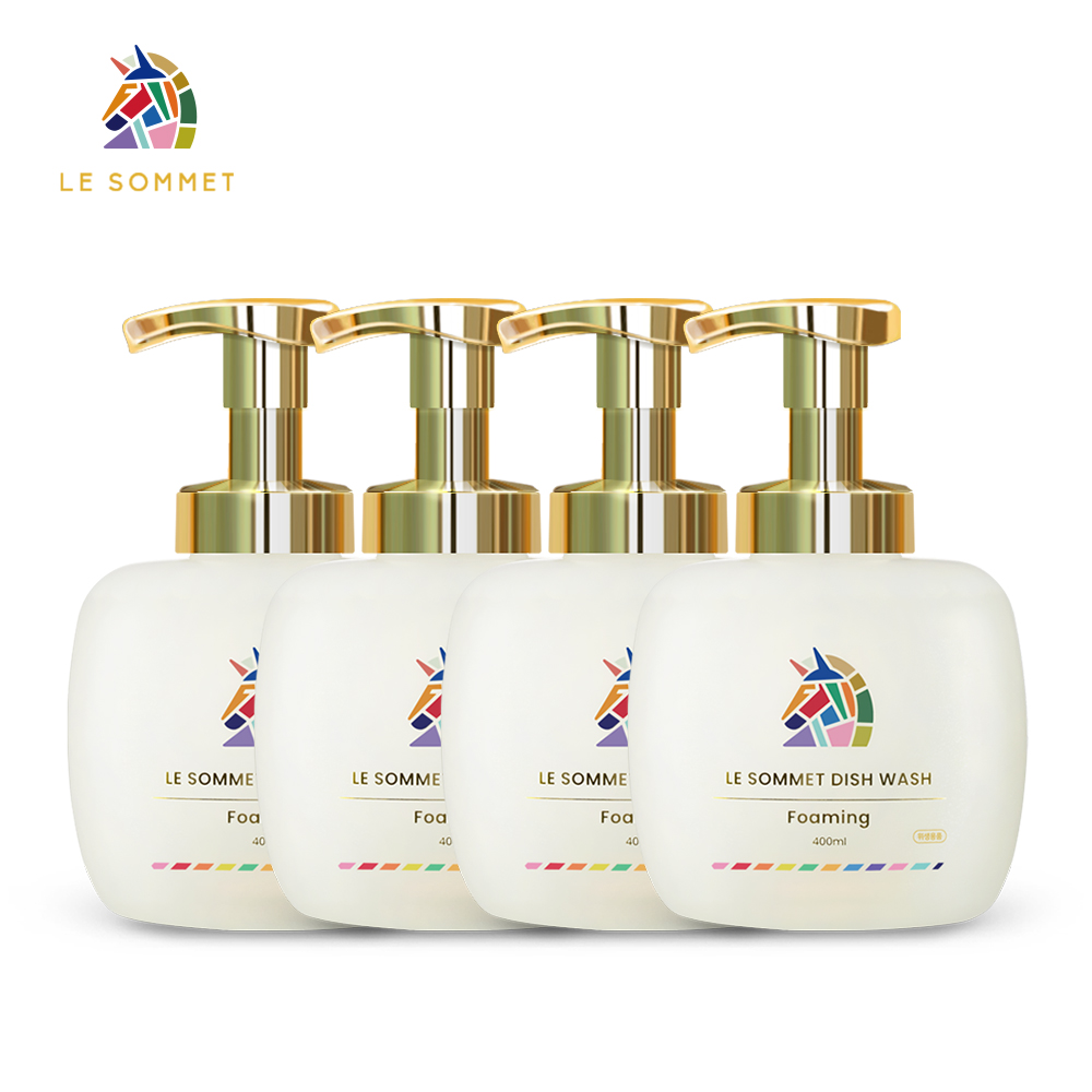 르소메 친환경 비건 천연 젖병세척 주방세제 자몽향 400ml, 4개 - 상품 이미지