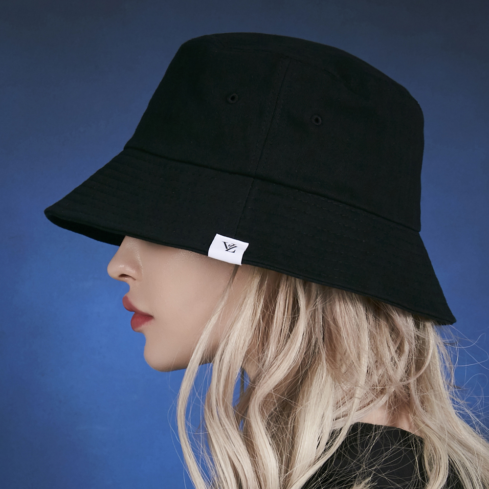 헤링본 라벨 버킷햇 (6 color)