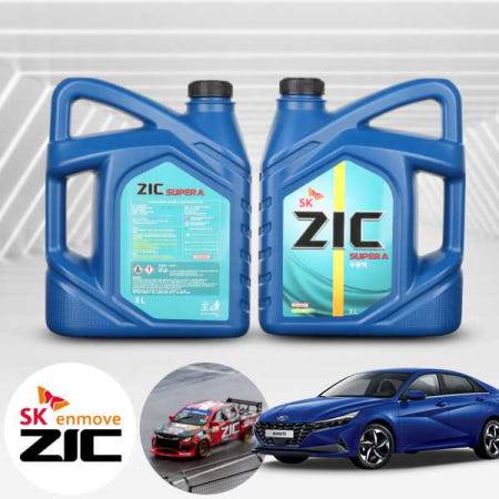 [자체제작]아반떼CN7 1.6(20~)(하브) ZIC 지크 SUPER A 부동액 3L 1병 냉각수 자동차 엔진부동액 녹방지 고성능 EG 쿨런트