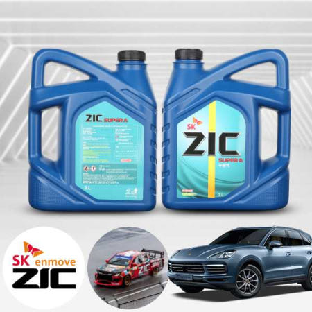 [자체제작]포르쉐 카이엔 GTS (4801) ZIC 지크 SUPER A 부동액 3L 1병 냉각수 자동차 엔진부동액 녹방지 고성능 EG 쿨런트