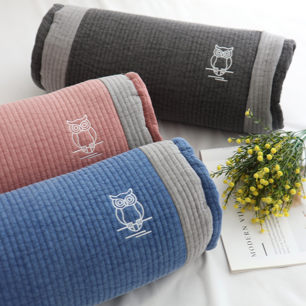 아르떼베딩 메밀베개 거북목 일자목 경추 낮잠 베게 원형 부엉이 자수 풍수