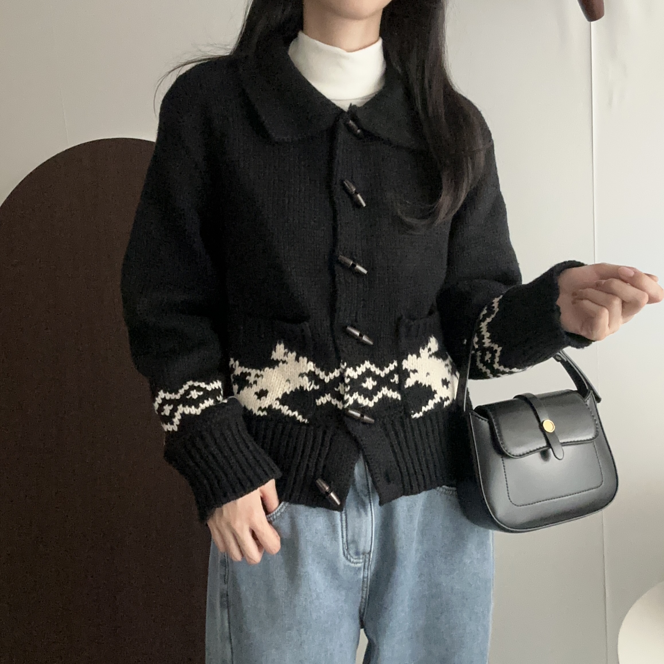 떡볶이가디건 노르딕가디건 - 상세 이미지 3