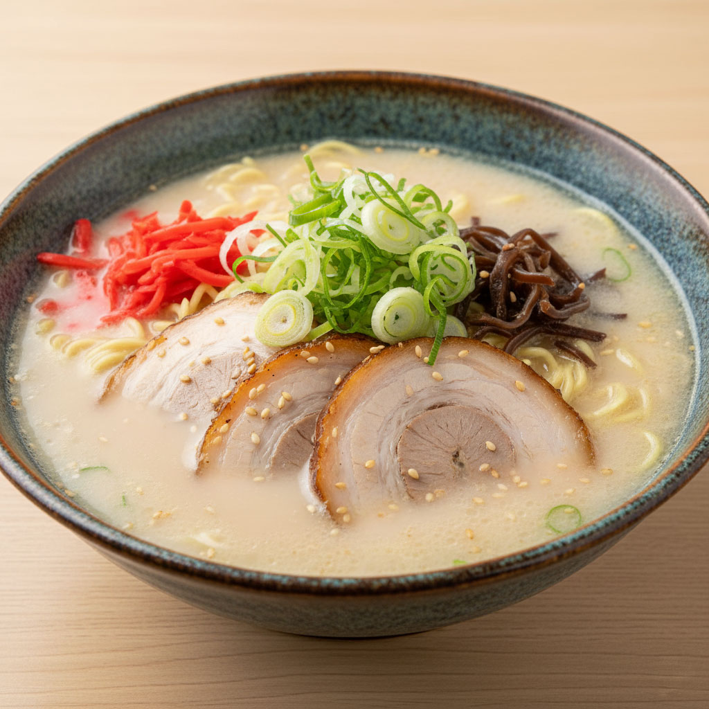 마츠바라 일본 돈코츠라멘 3인분 세트 (스프3개 + 멘도코로 생면125g 3개) 이미지 2