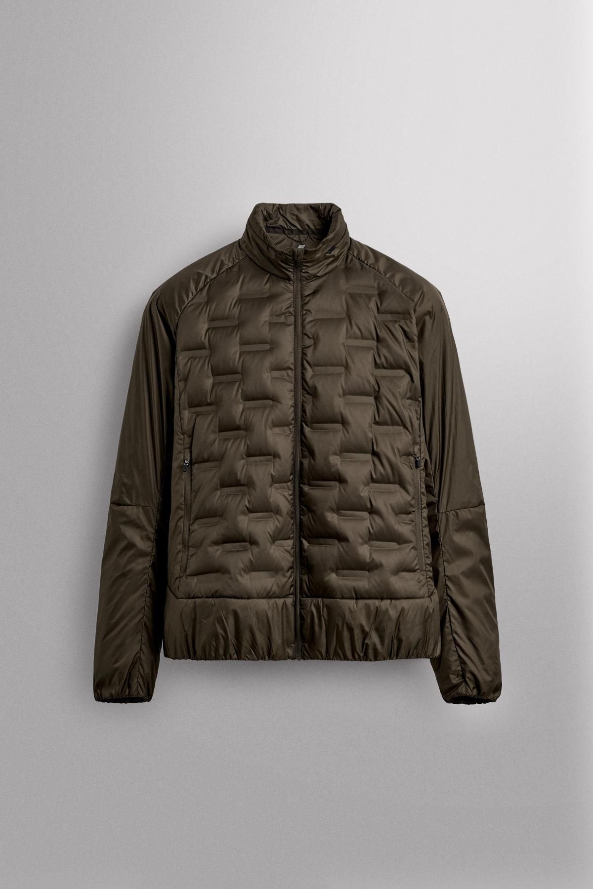 자라 테크니컬 경량 러닝 패딩 재킷 3286/319 DARK BROWN - 상품 이미지