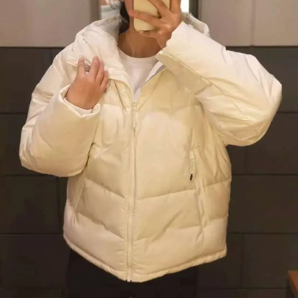 아디다스 후드 패딩 자켓 화이트 KC5947 - 상세 이미지 5