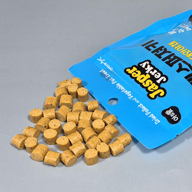 아침애 제스퍼 져키 국내생산 간식 황태와야채, 150g, 1개 - 상세 이미지 4