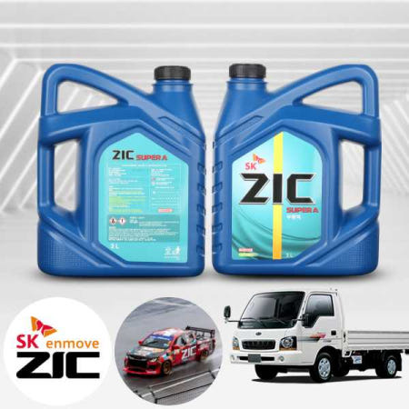 [자체제작]기아 프론티어 2.7 ZIC 지크 SUPER A 부동액 3L 1병 냉각수 자동차 엔진부동액 녹방지 고성능 EG 쿨런트