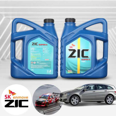 [자체제작]벤츠 R500 W251 (09~14) ZIC 지크 SUPER A 부동액 3L 1병 냉각수 자동차 엔진부동액 녹방지 고성능 EG 쿨런트