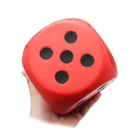 파츠 10000 소프트 주사위의 신 1개(낱개) 주사위 말랑주사위 (TOY7) 12cm