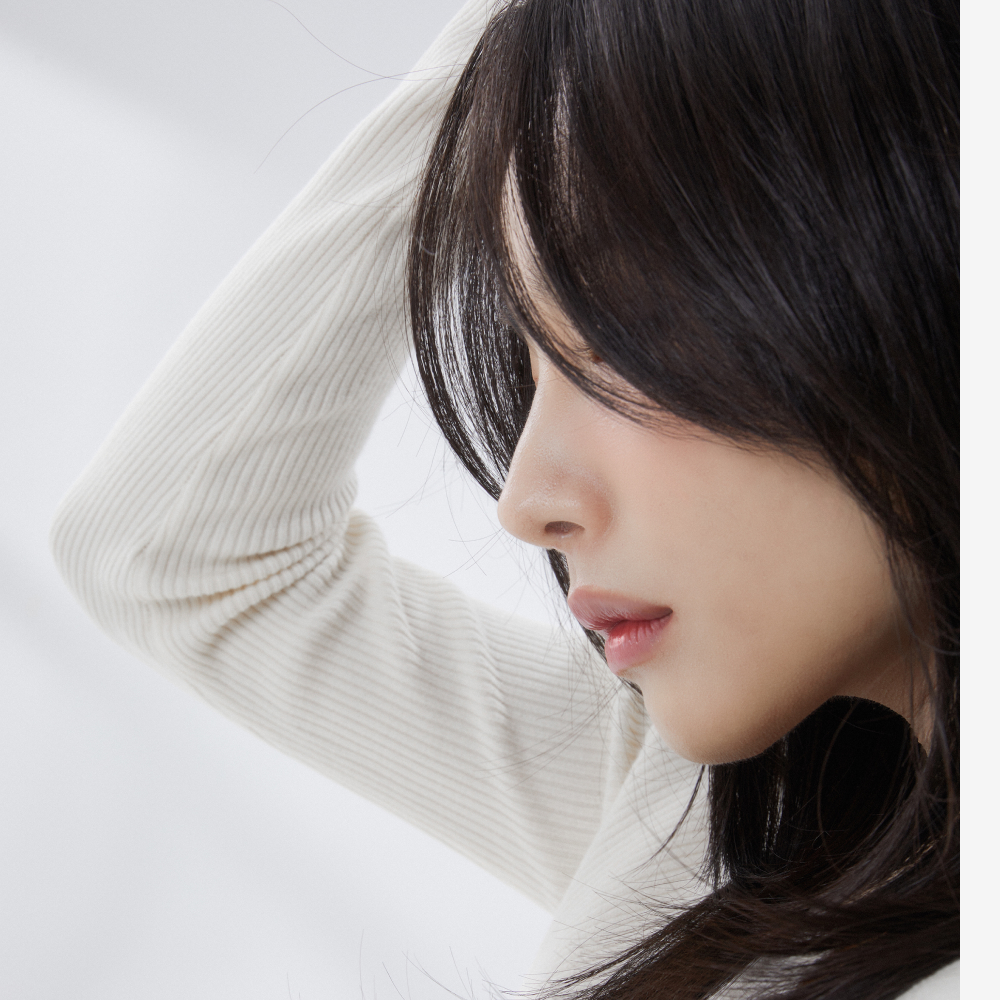 수제통가발 세미롱 중단발 레이어드 허그펌 여자가발 셀린 이미지 6