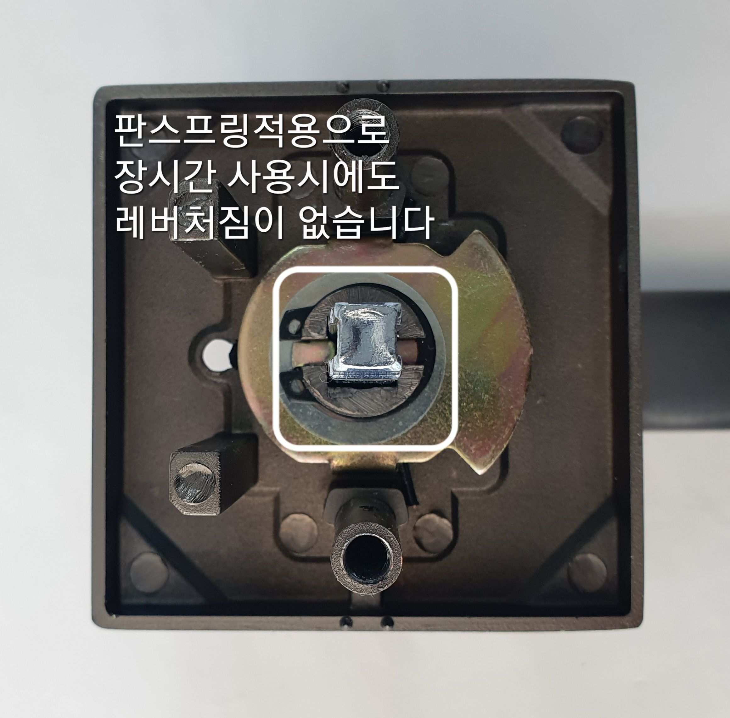 100% 하이엔드 국산 510 마루 변색없는 니켈도금 방문손잡이 후면 볼트고정 시공편리 이미지 4